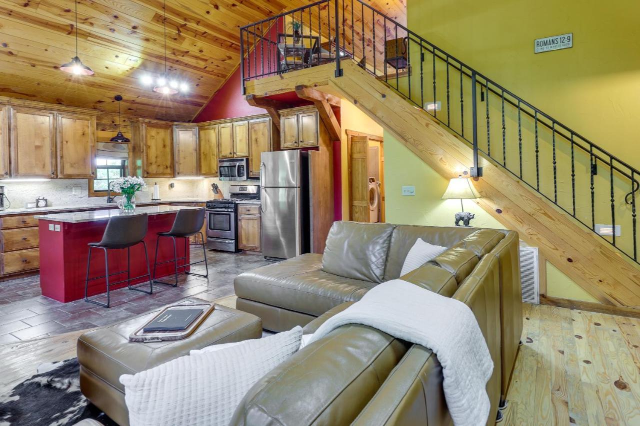 Beaver Lake Vacation Rental With Private Hot Tub! Eureka Springs Kültér fotó