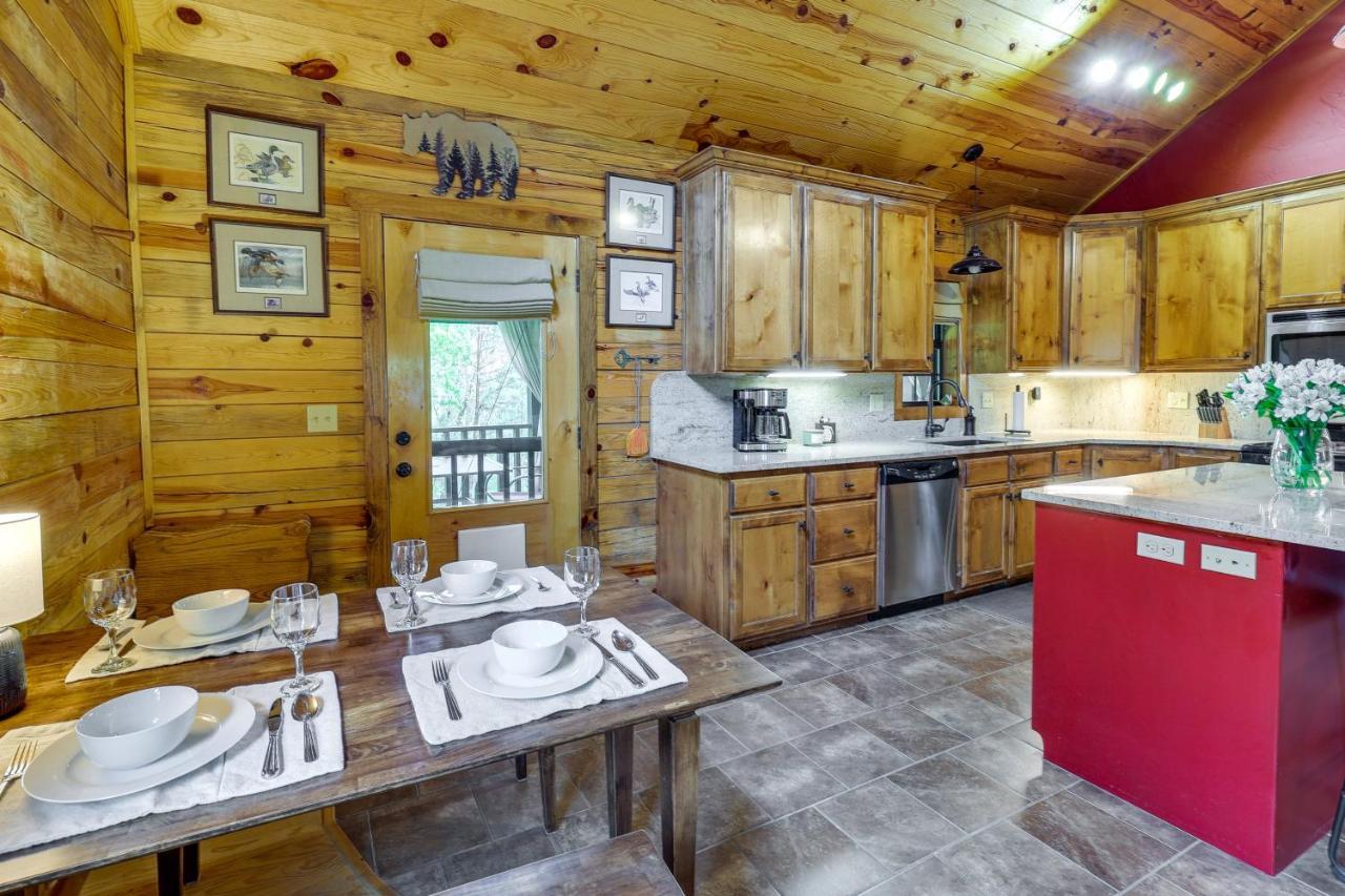 Beaver Lake Vacation Rental With Private Hot Tub! Eureka Springs Kültér fotó